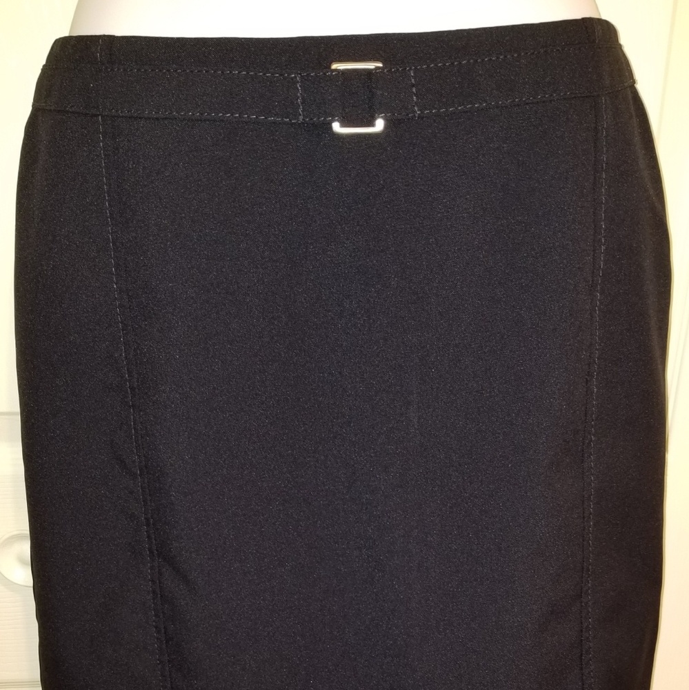 Navy skirt
